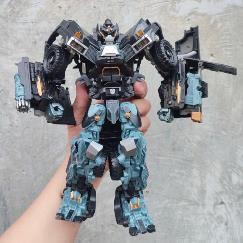 Action Figure Transformers DoTM Leader Class Iron Hide Original Hasbro