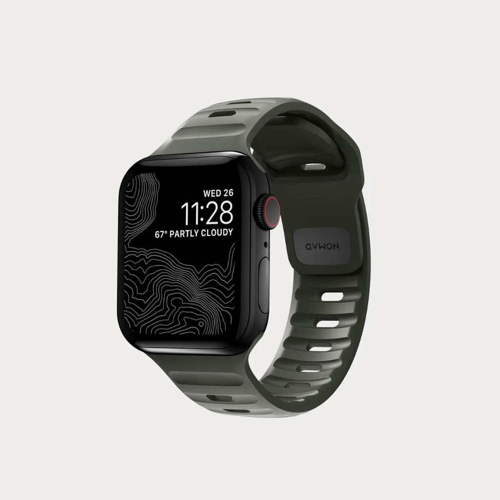 ✅ PREMIUM Strap Watch Spigen Rubber 38mm 40mm 41mm 42mm 44mm 45mm 49mm Series 1 2 3 4 5 6 7 8 SE Tali Sport Band iWatch