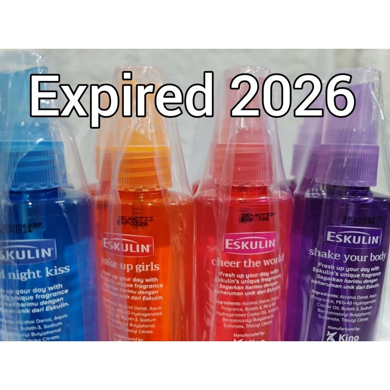 Eskulin Spray Cologne Long Lasting Fragance 105 ml-Parfum Eskulin Original 100%