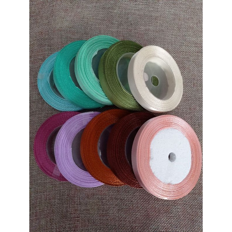 

1 roll Pita Satin 1 cm - Pita Satin 3/8 inch