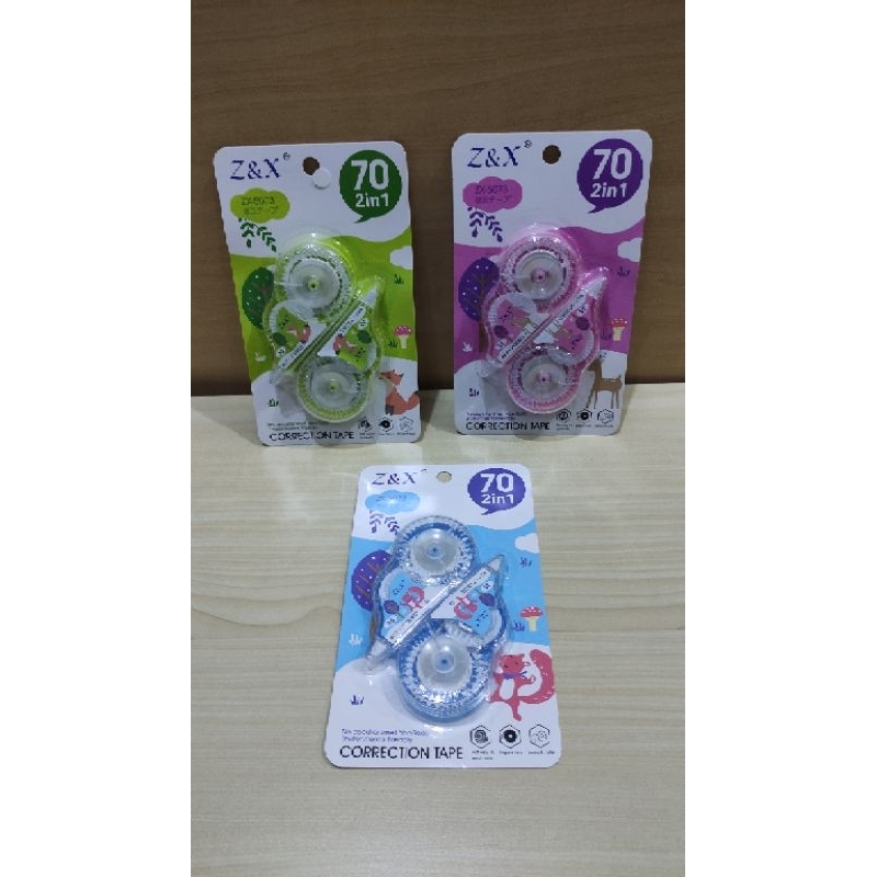 

Correction tape fancy z&x 70 2in1 zx-5073