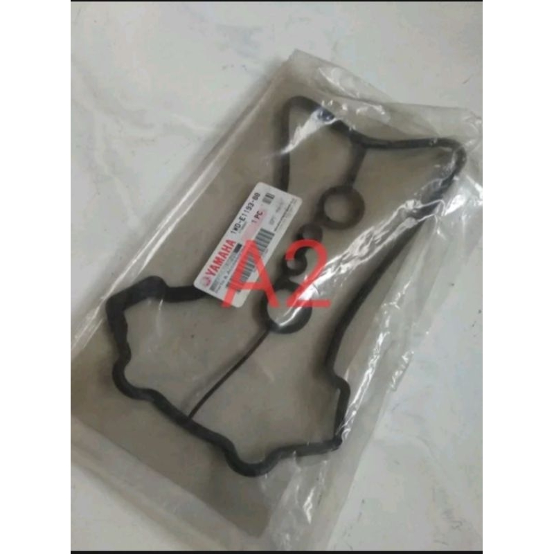 karet seal sil sel oring tutup head heat het hed diksel r25 R 25 mt 25 mt25 1WD original YAMAHA