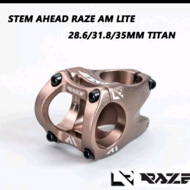 Stem Ahead Raze AM Lite 28.6/31.8mm Stem Os Raze Alloy