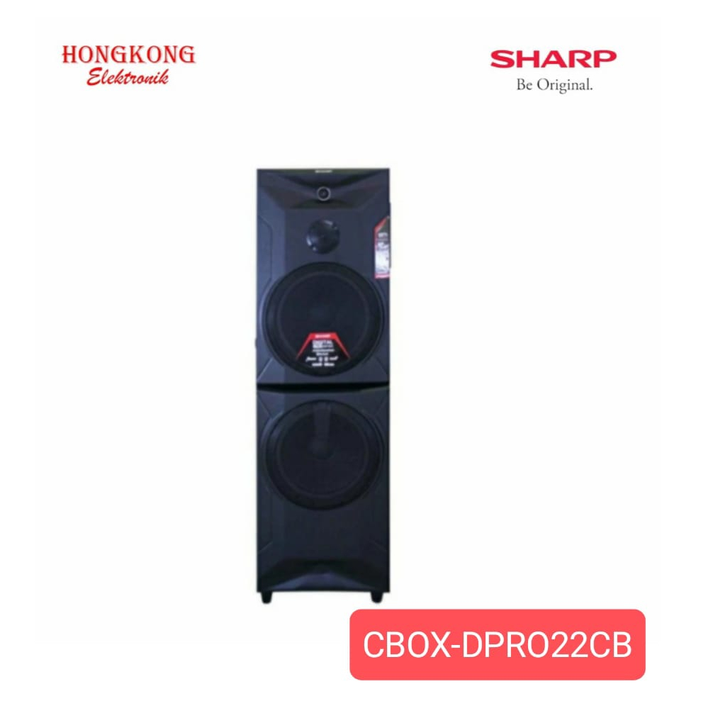SPEAKER AKTIF SHARP CBOX-DPRO22CB