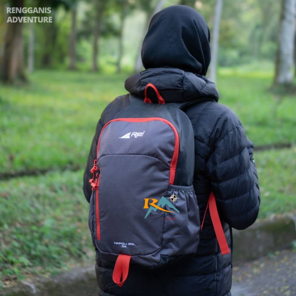 Tas Ransel Daypack AREI NAPOLI 01 20 LITER Sekolah Kerja Slot Laptop