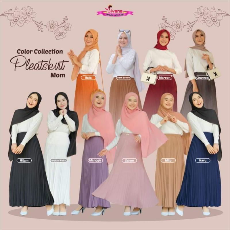 ROK PLISKET LARISSA BY SIVANA HIJAB