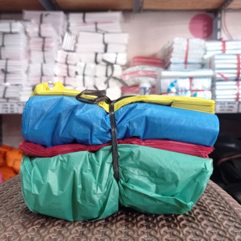 KANTONG PLASTIK LOS WARNA KILOAN / KRESEK WARNA KILOAN