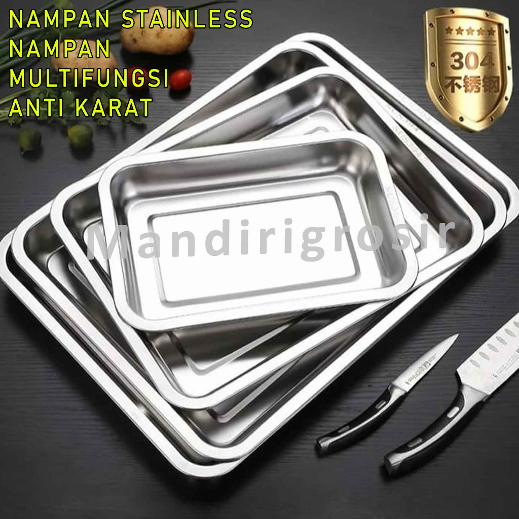 Nampan Anti Karat* Nampan Stainless* Nampan Multifungsi* Tatakan