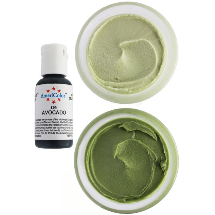 

Americolor 0.75oz 21gr Avocado hijau lumut hijau gelap hijau tua icing color pewarna makanan