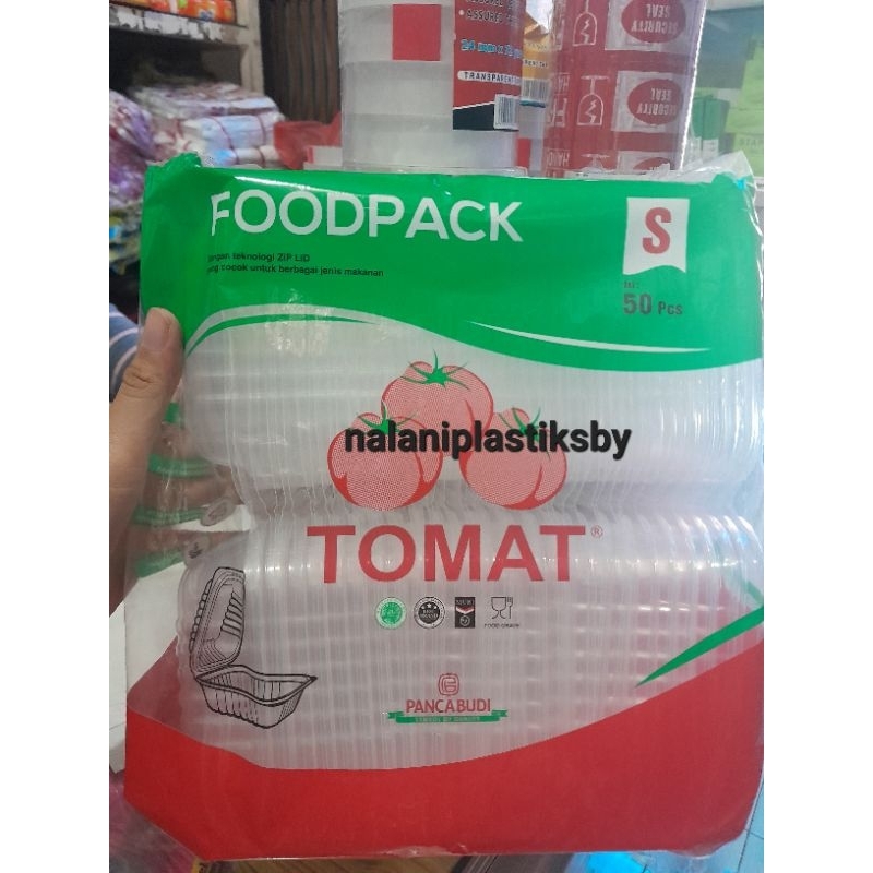 FOODPACK TOMAT SIZE S ISI 50/MIKA DIMSUM