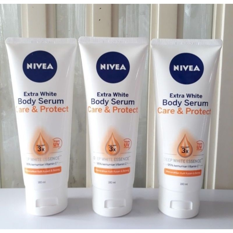 READY - NIVEA Ekstra White Body Serum 180 mL| Original Product