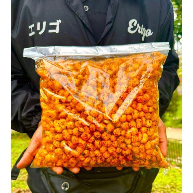 

cimol kering pedes daun jeruk