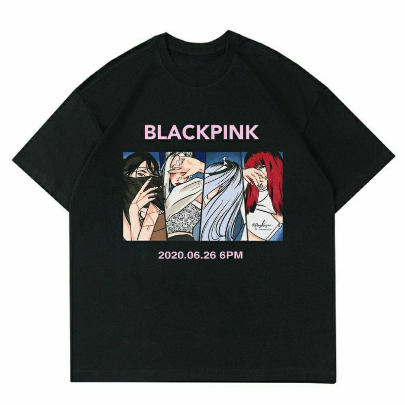 BAJU BLACKPINK | T-SHIRT KAOS BLACKPINK GIRL BAND VINTAGE | KAOS BAJU BLACKPINK | T-SHIRT KAOS BAJU 