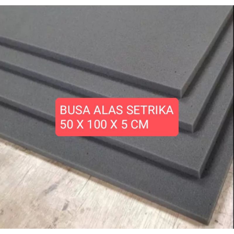 Busa Alas Setrika Tebal 5Cm Anti Panas Inoac Hitam