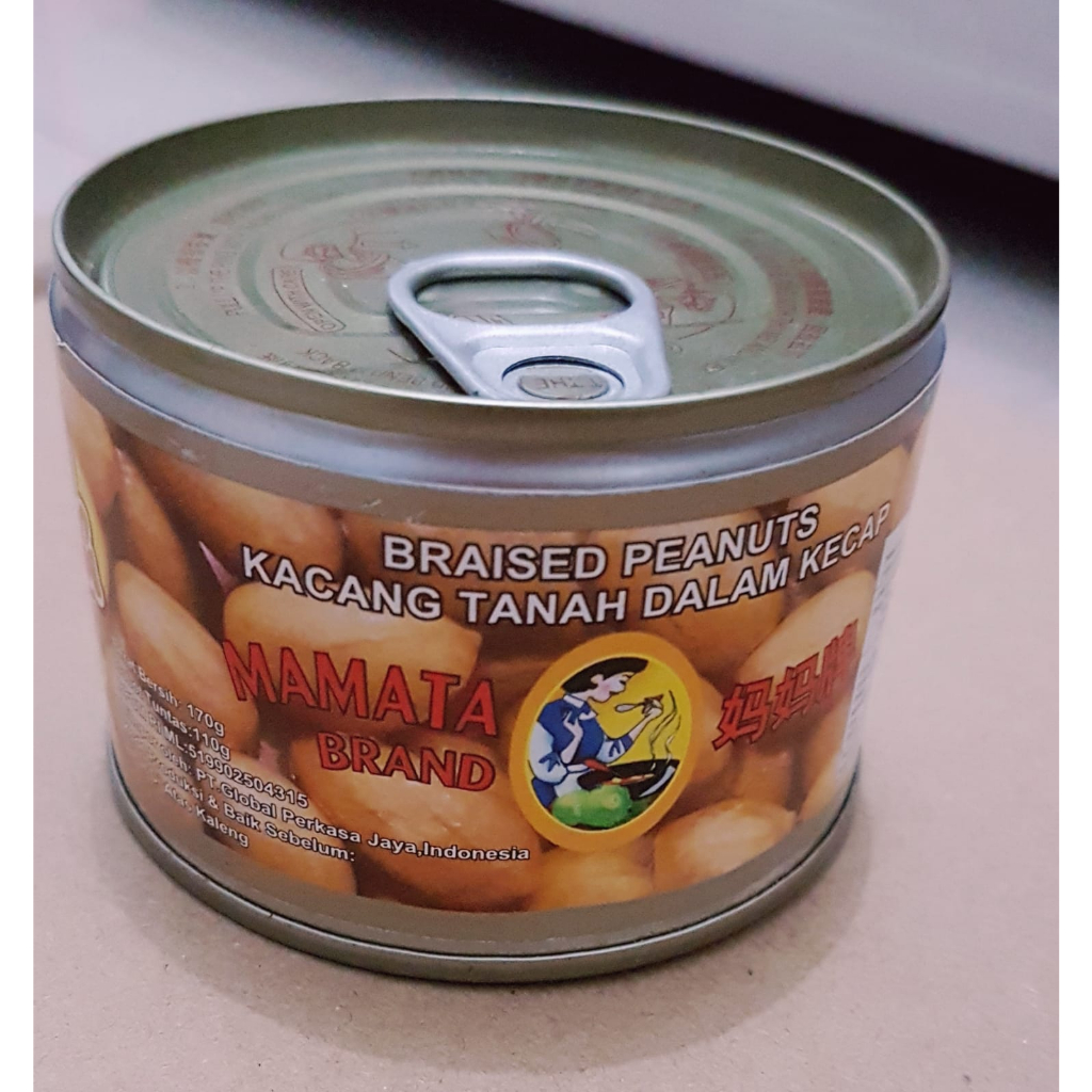 

Kacang Tanah Dalam Kecap / Manisan Kacang Tanah 170GR Mamata Brand