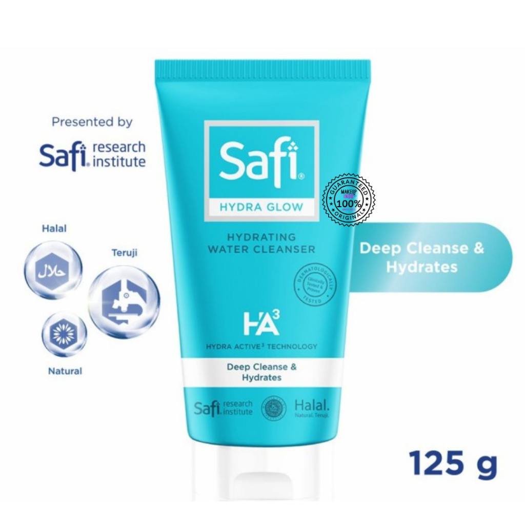 Safi Hydra Glow Hydrating Water Cleanser 125gr - Pembersih Wajah