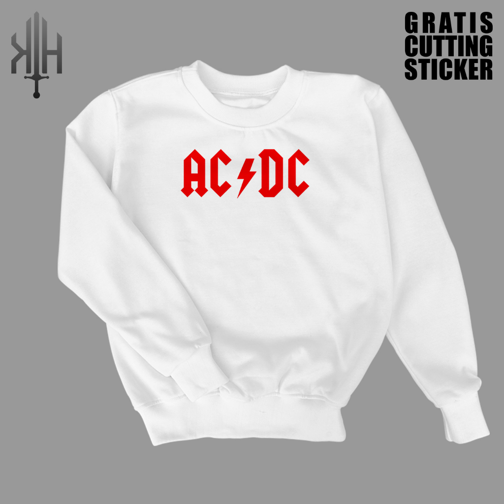 Crewneck Sweater ACDC-Crewneck Pria-Sweater Wanita