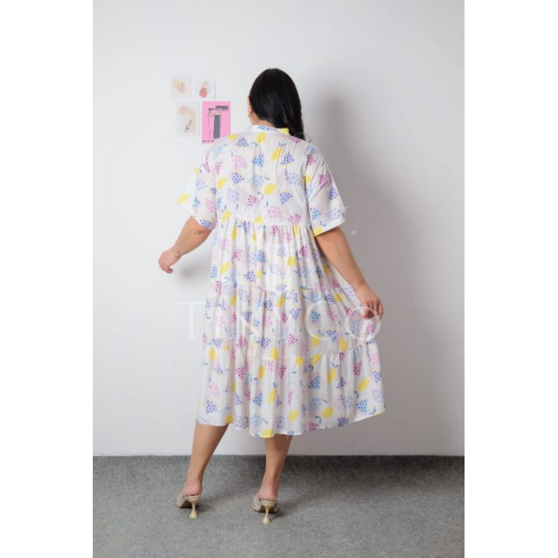 TESSA DRESS JUMBO RAYON || BUMIL DAN BUSUI FREINDLY