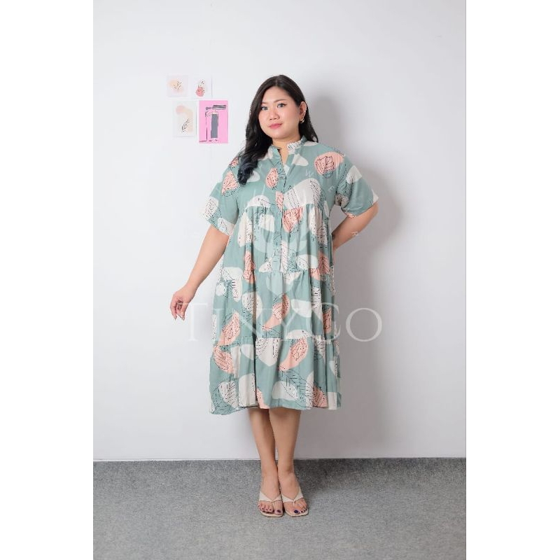 TESSA DRESS JUMBO RAYON || BUMIL DAN BUSUI FREINDLY