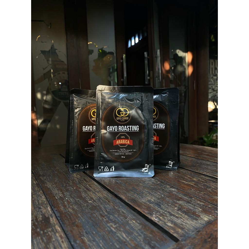 

Kopi Arabika Gayo Aceh Arabica Coffee Roast Bean 100g Biji Bubuk