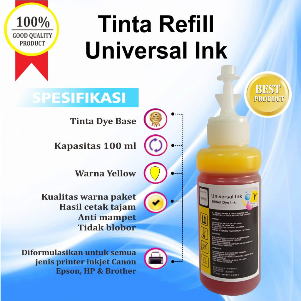 Tinta Refill Universal Cartridge Printer HP 678 680 802 803 46 682