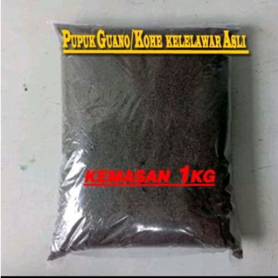 pupuk Guano/kohe kelelawar 100% asli