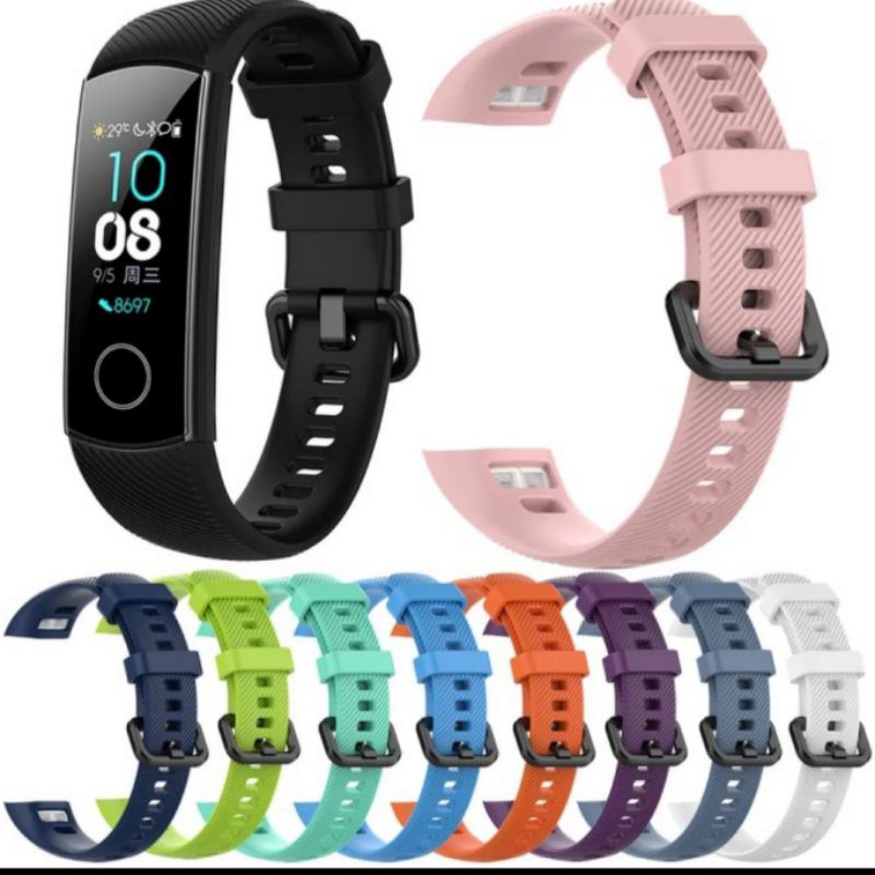 Strap Silicone / Tali jam Huawei Honor Band 4 / Band 5