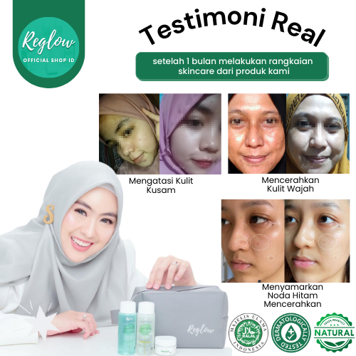 PROMO 7.7 Paket Reglow Brightening + Intensive Whitening Night Cream