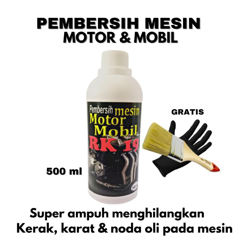 Pembersih Mesin | Engine Degreaser Motor dan Mobil | Pembersih Kerak Mesin Motor dan Mobil