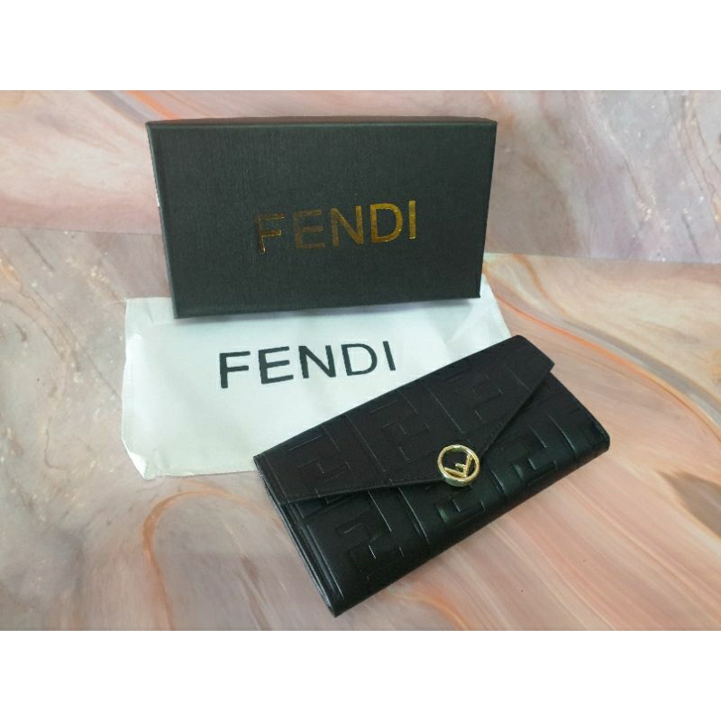 New Dompet Long FF Card Wallet Free Box