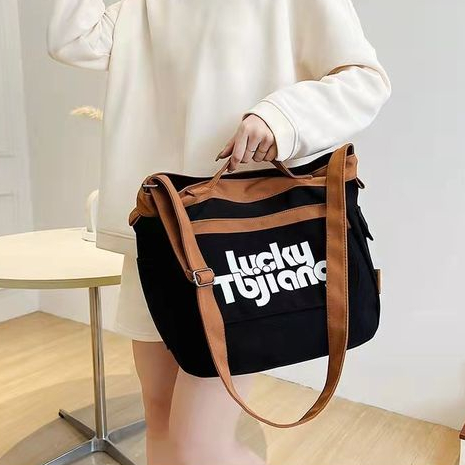 MARDIBAG IMPORT - ZCJ4223 Tas Kanvas Jinjing Wanita Besar Import Tas Selempang Wanita Premium Hobo