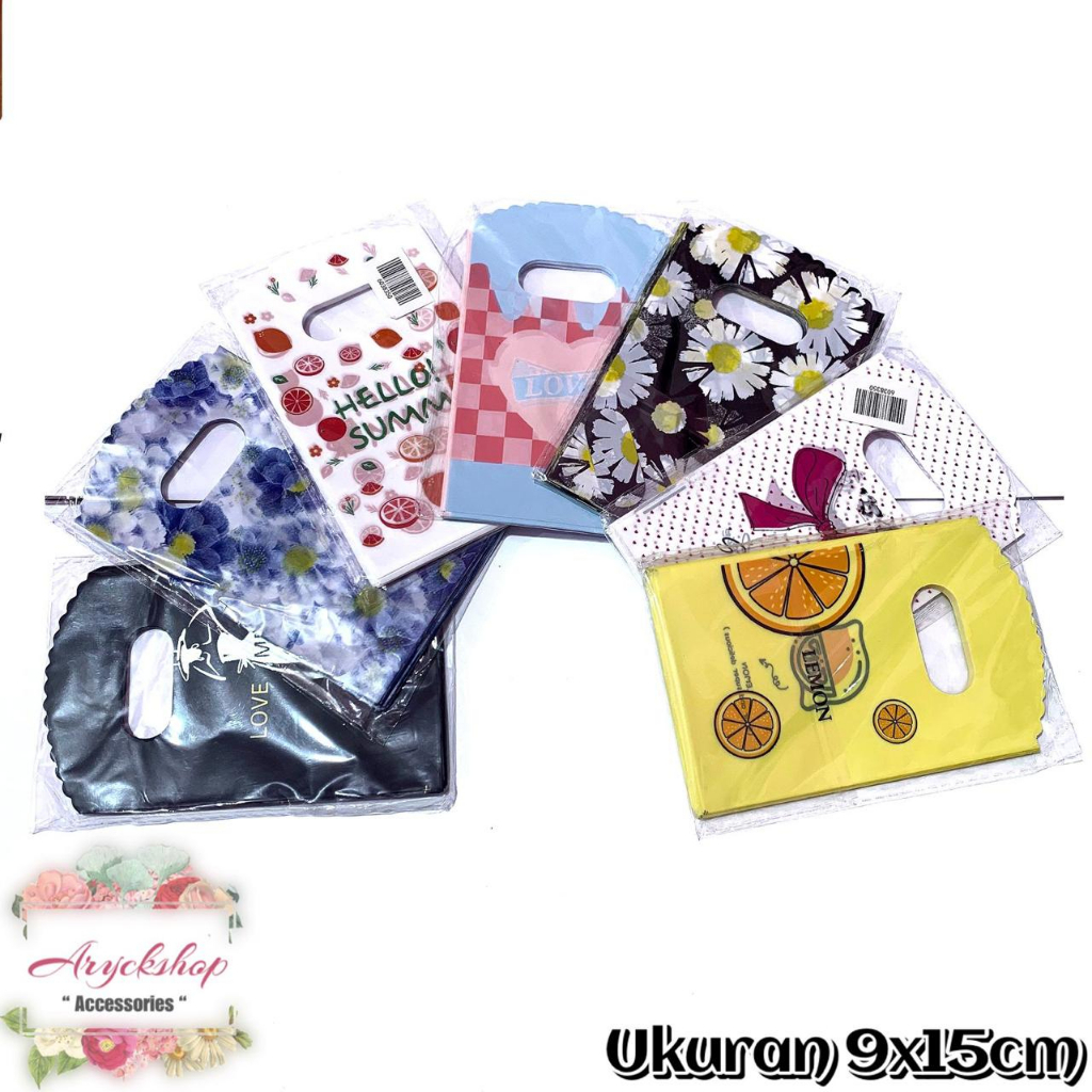 KANTONG PLASTIK OVAL FASHION ORIGINAL UK 9x15 cm