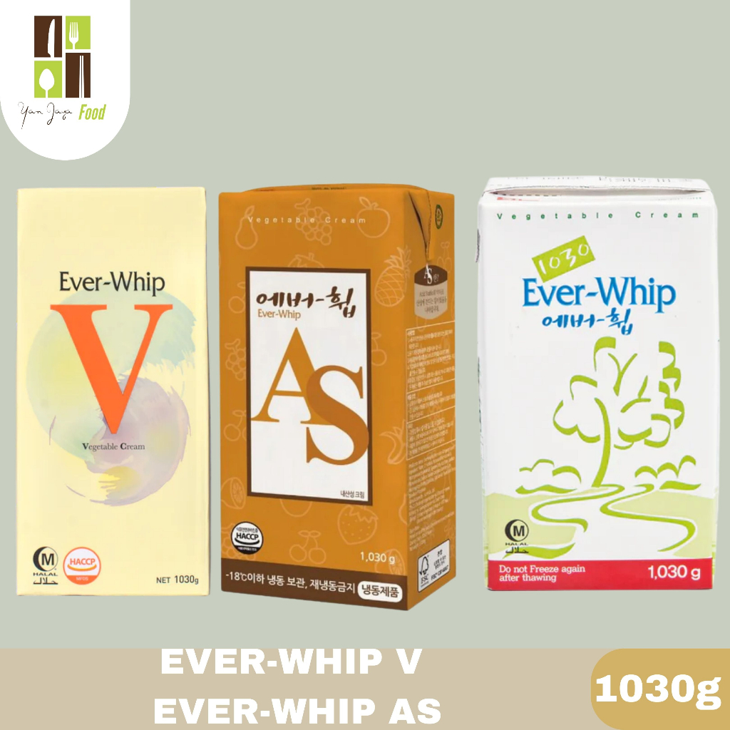 Every-Whip V Krim Nabati Manis / Sugar Free / Every-Whip As Non Dairy