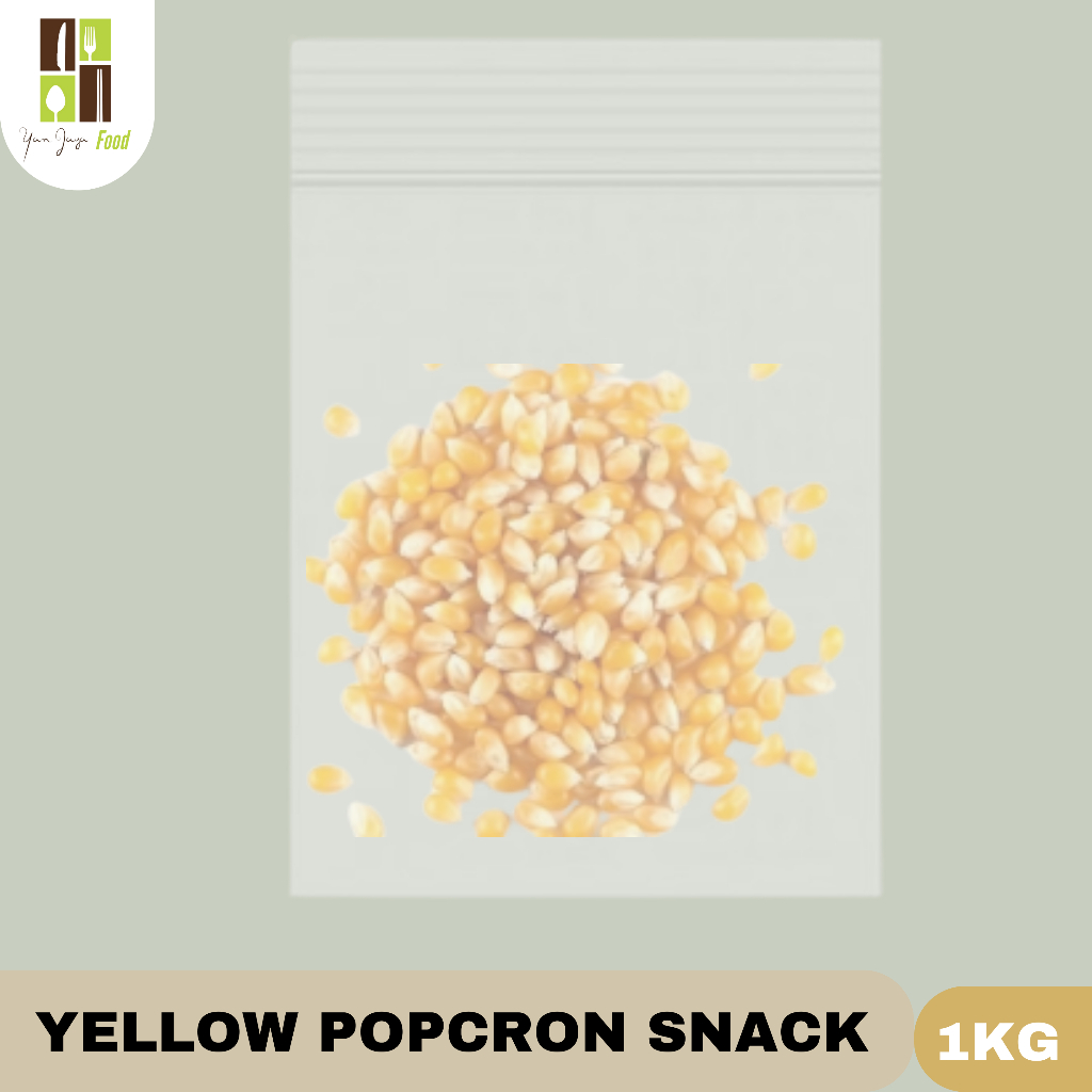 Pop Corn Snack Yellow Pop Cron / Snack Argentina Re-pack 1kg/500g/250g