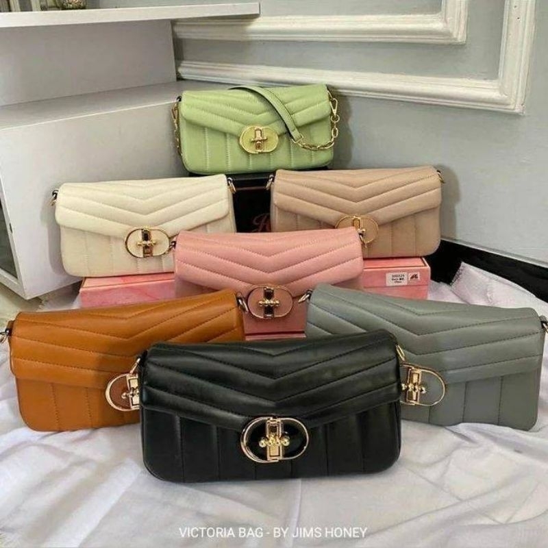 Victoria Bag Jims Honey Free Box || Tas Selempang Wanita
