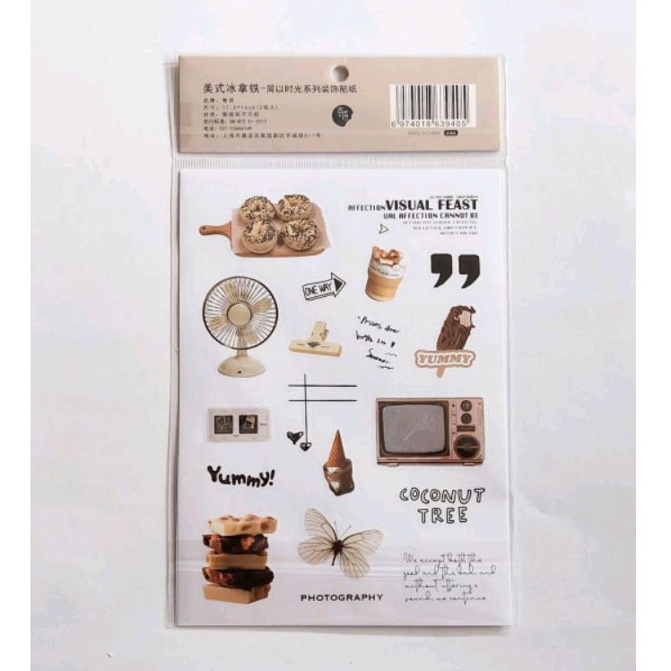 

sticker journaling isi 2 lembar