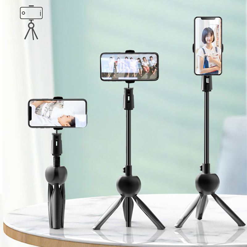 Tripod Expandable/ Bluetooth With Remote/ Youtuber Live Broadcast Vlog Murah Import/Penyangga Lampu Isi/Tripod