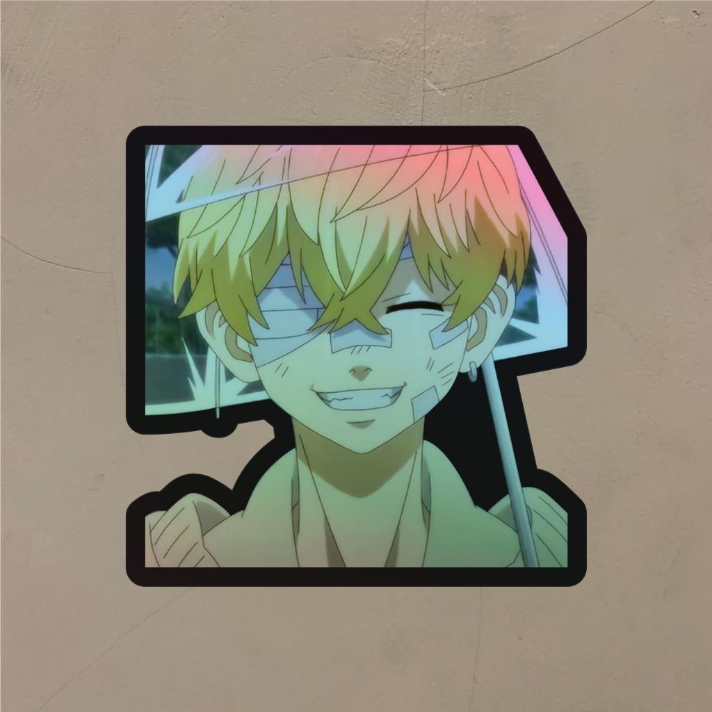

Stiker Anime Hologram Chifuyu Matsuno Tokyo Revenger Case Hp dan Laptop 7 Cm