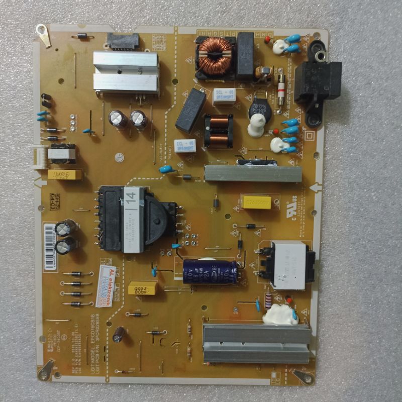 PSU - Power Supply - Regulator - Mesin TV LG 60UP8000PTB