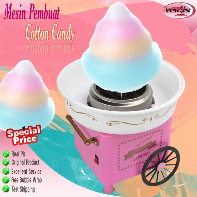 Mesin Cotton Candy Gula-Gula Kapas Cotton Candy Maker