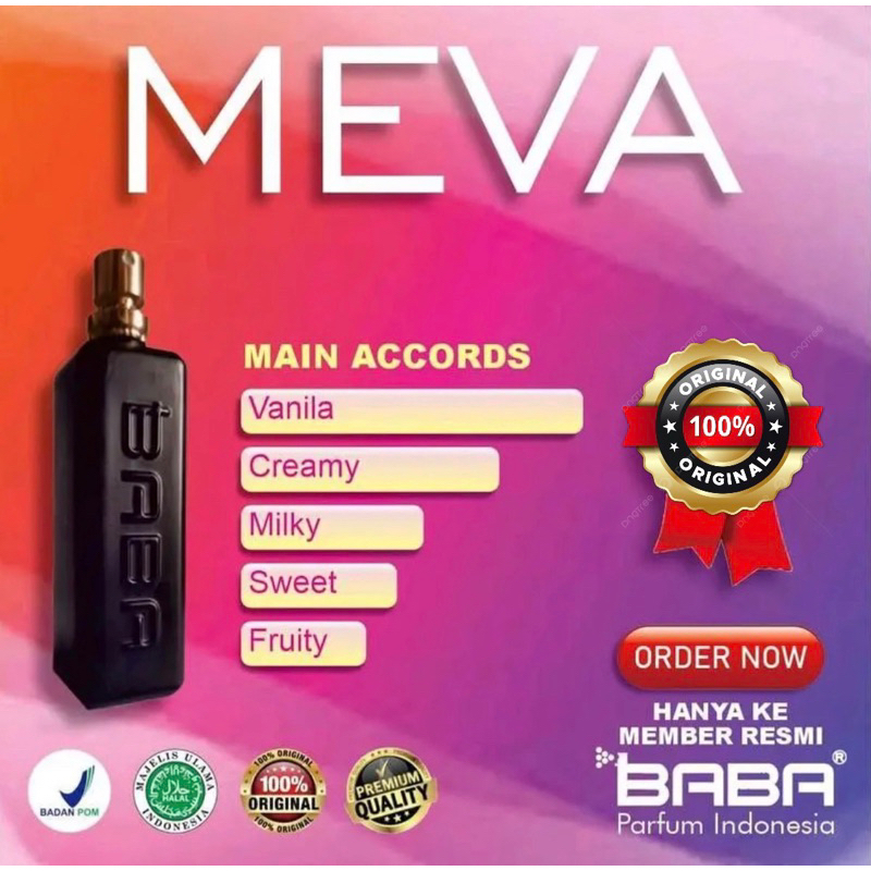 Baba Parfume Meva Original - Parfum Tahan Lama