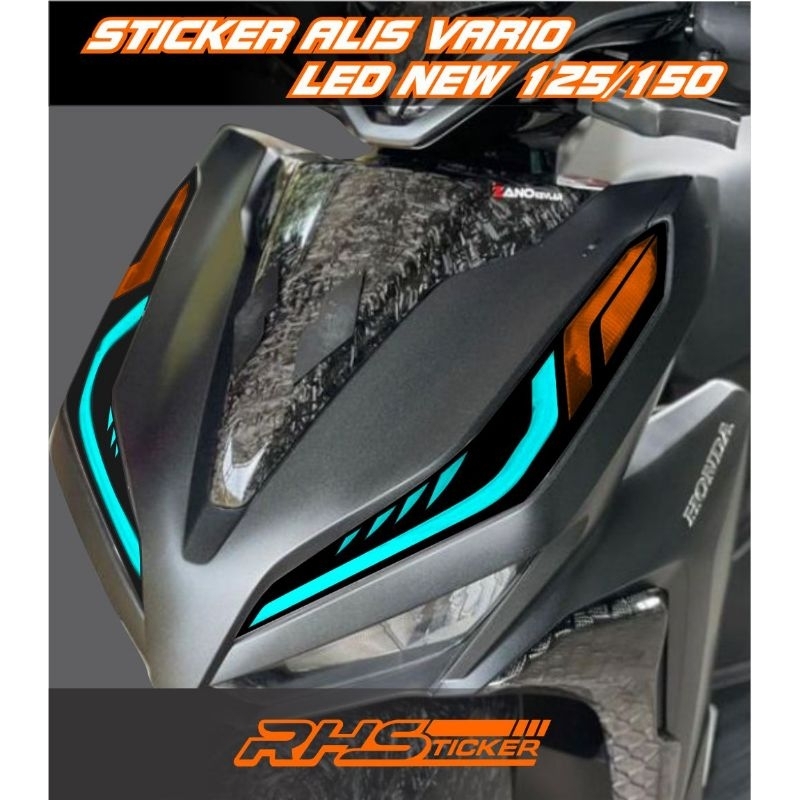 stiker alis Vario new LED 125/150( satu pasang)std gen2