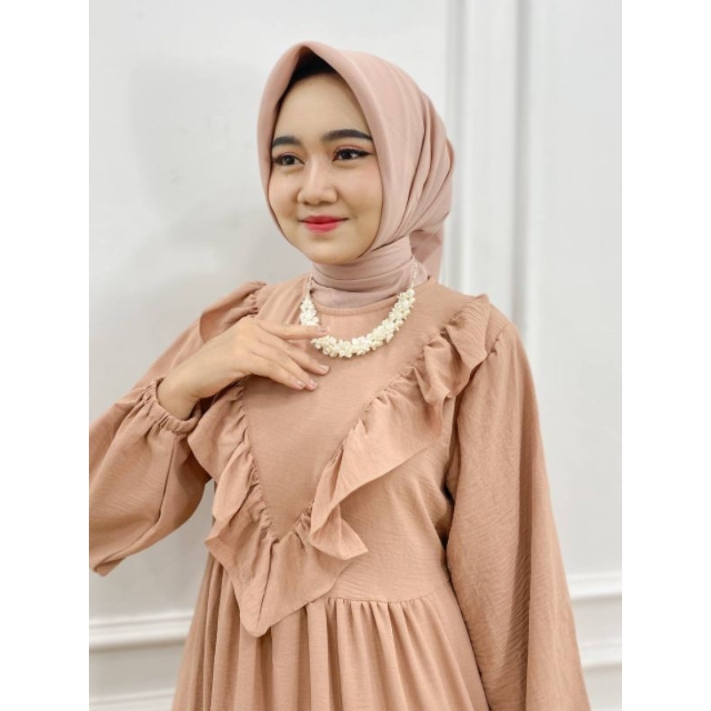 PB Prilly Busana - ZANEETALI DRESS CRINCLE REMPEL - GAMIS CRINCLE RIMPLE GAMIS BUSUI