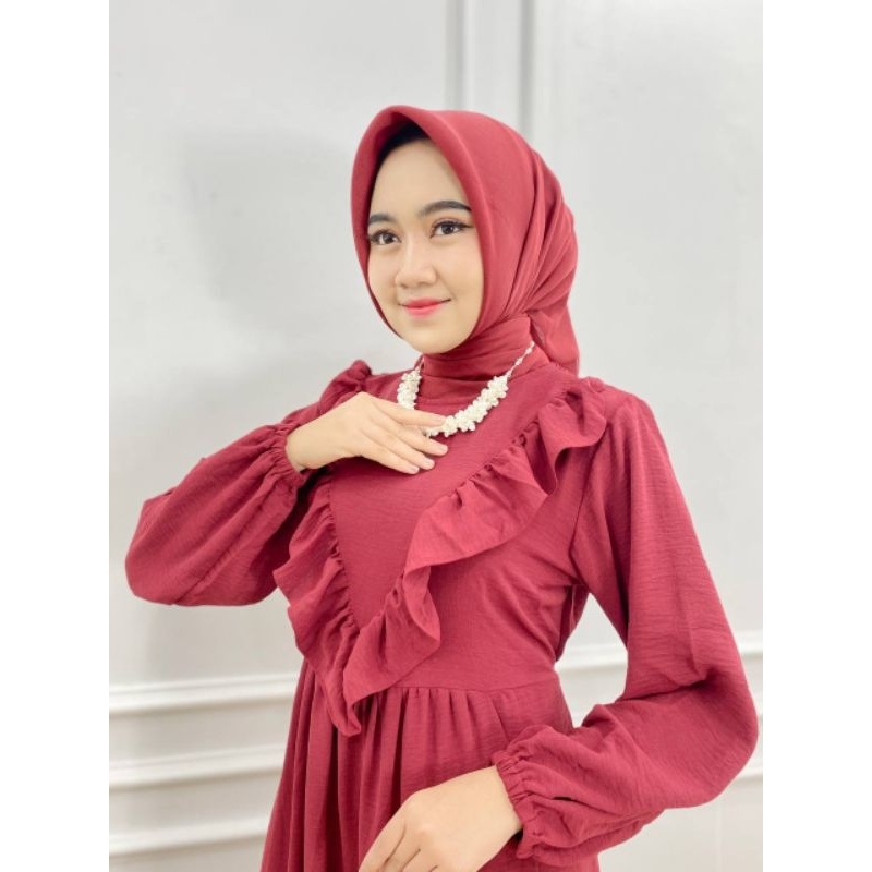 PB Prilly Busana - ZANEETALI DRESS CRINCLE REMPEL - GAMIS CRINCLE RIMPLE GAMIS BUSUI