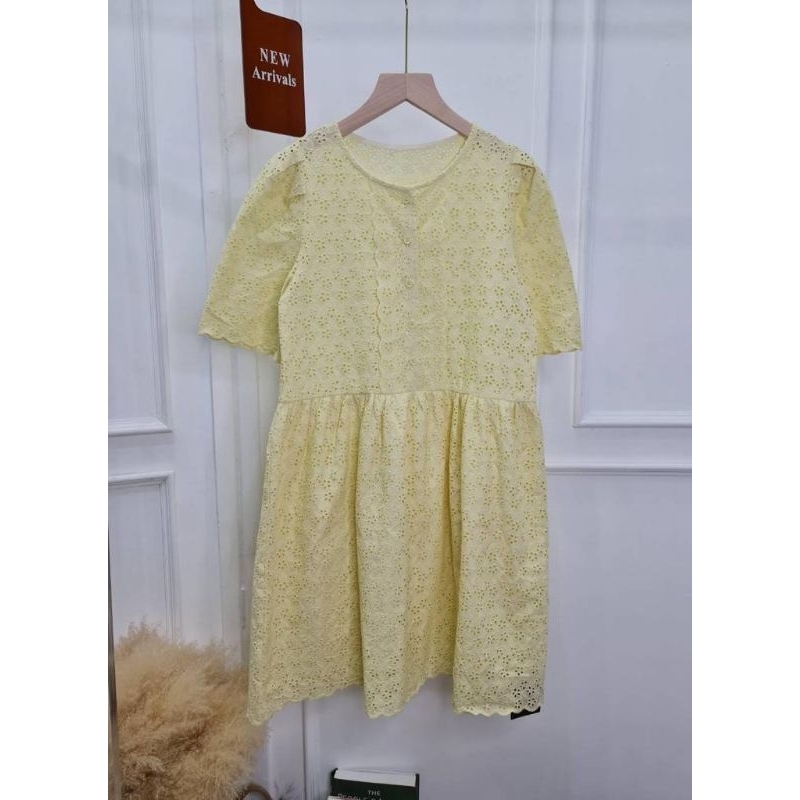 Dress katun bolong ori bangkok