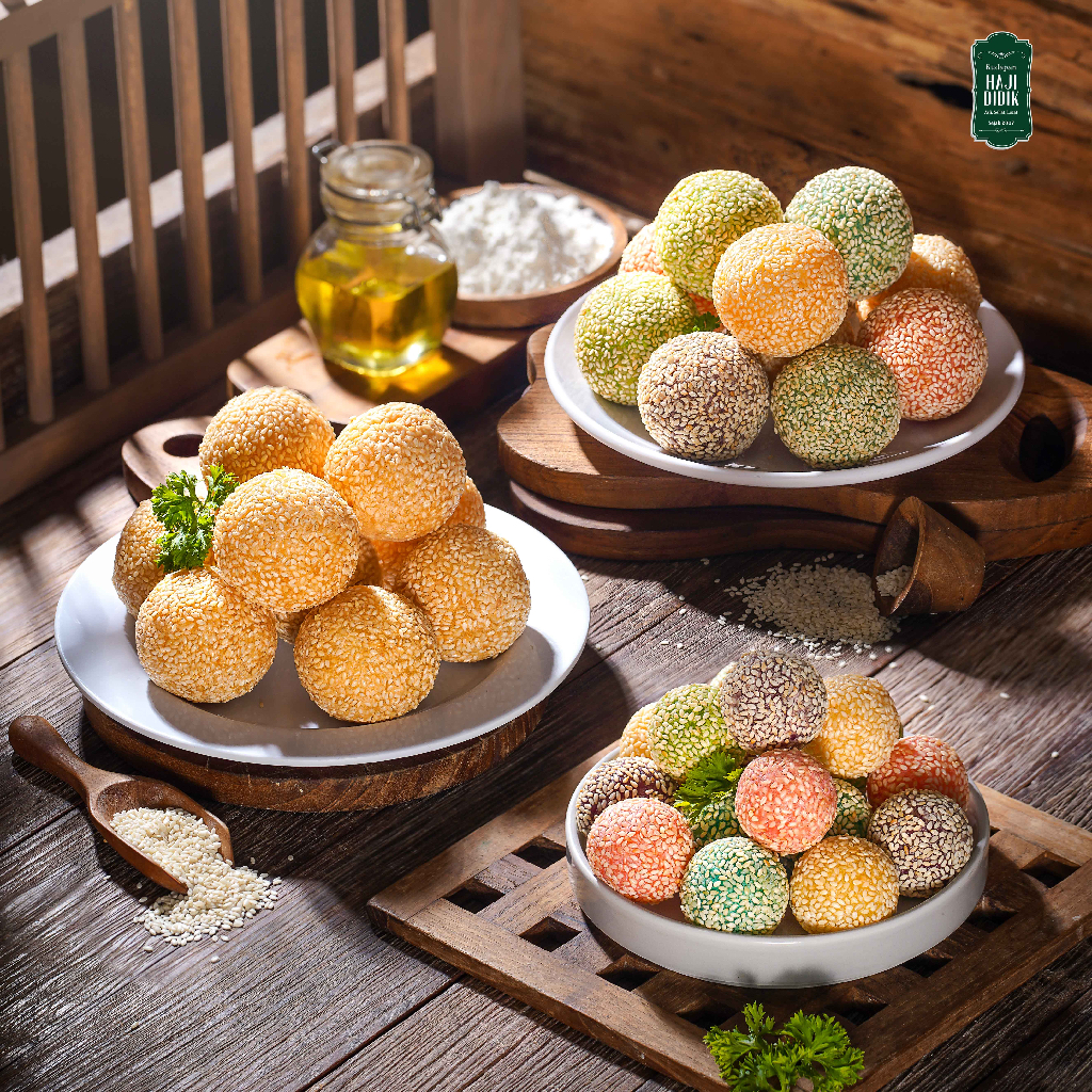 

Onde-Onde Mini Pelangi Kudapan Haji Didik