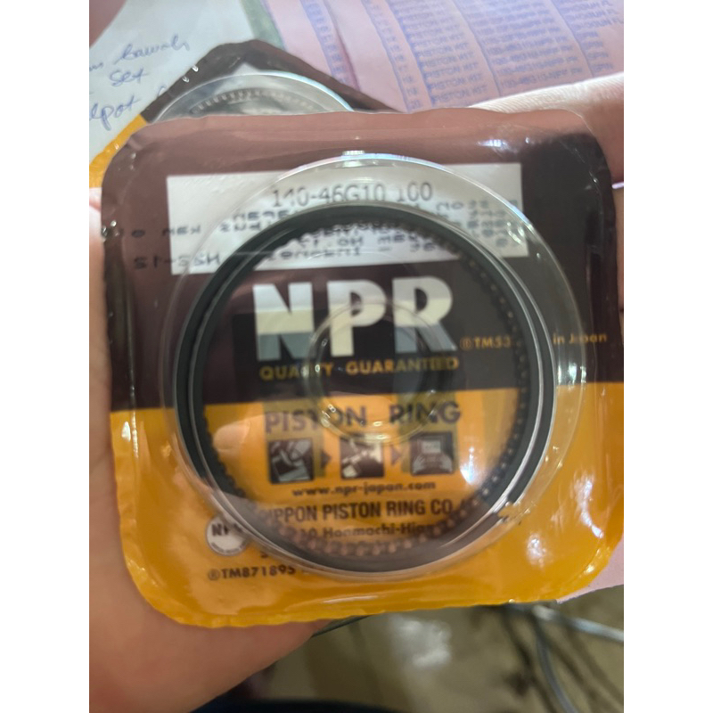 RING PISTON ( RING SEHER ) SPIN / SKYWAVE / HAYATE / SKYDRIVE