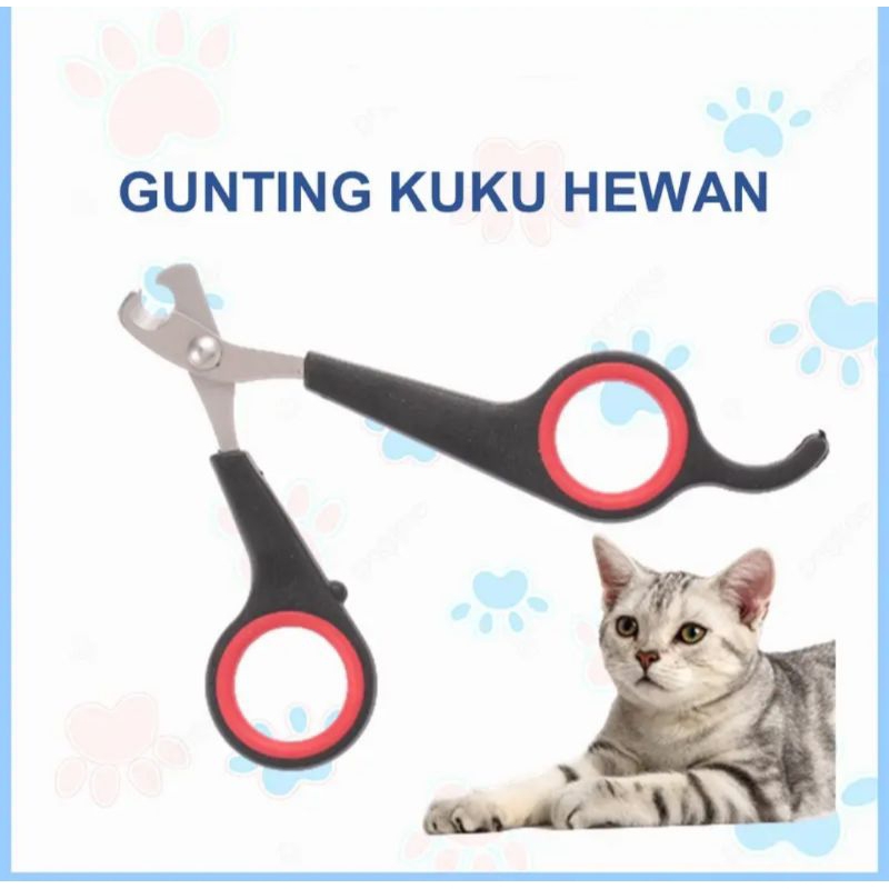 GUNTING KUKU HEWAN PELIHARAAN KUCING ANJING NAIL CLIPPER