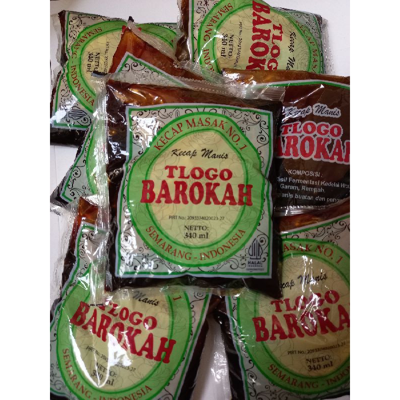 

Kecap Manis Tlogo Barokah 340ml Manis dan Enak