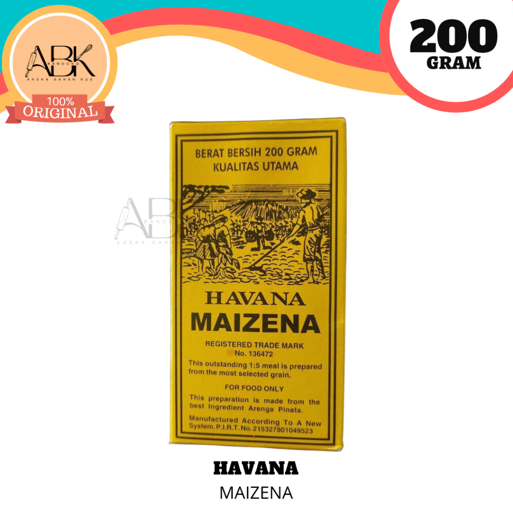 

TEPUNG MAIZENA HAVANA 200GR